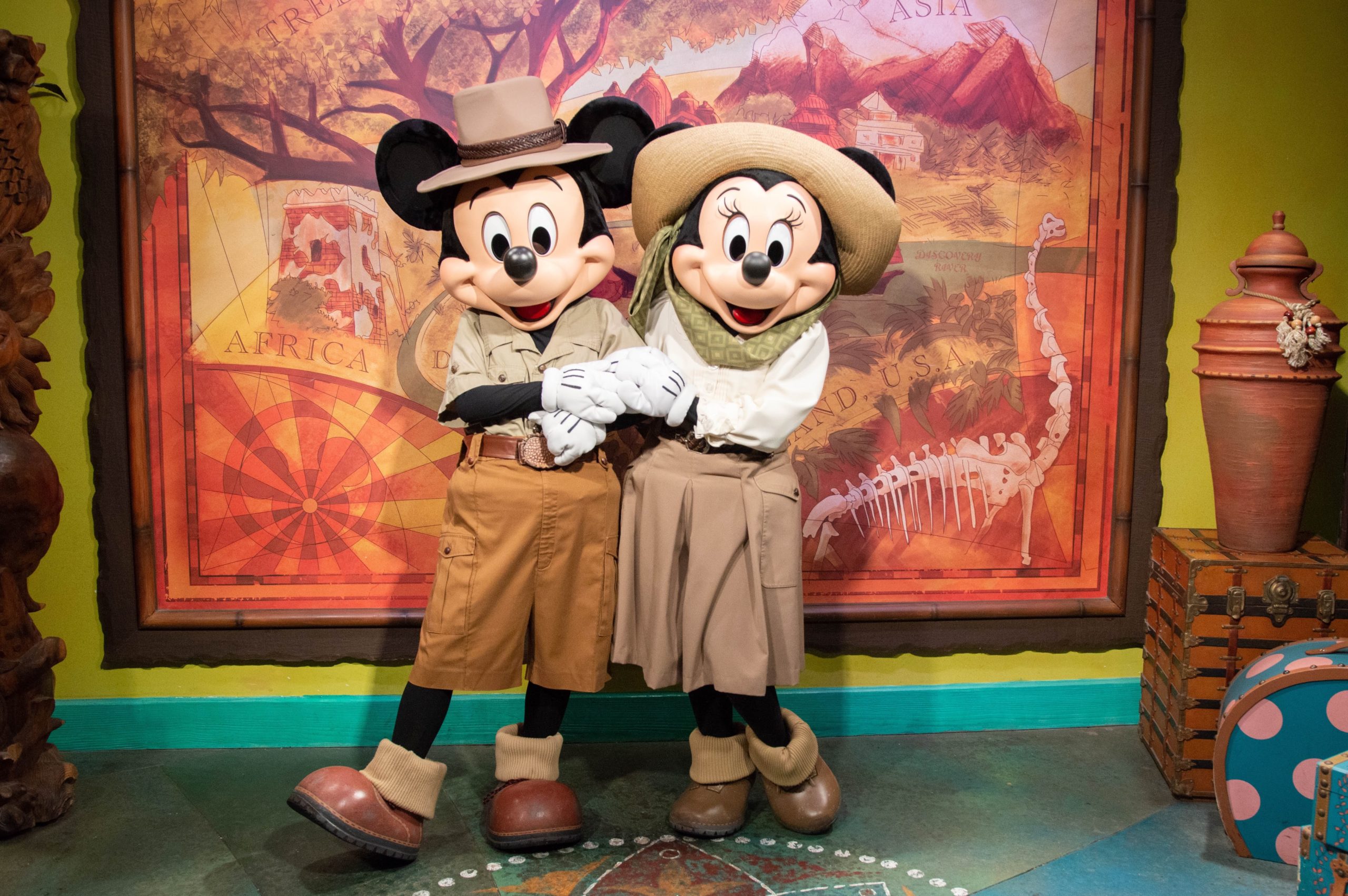 【WDW アニマルキングダム】ミッキー&ミニー　サファリ WDW・Disney's Animal kingdom/ディズニーアニマルキングダム