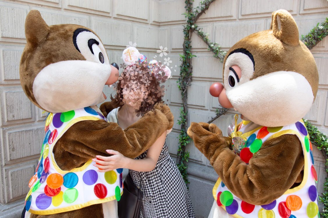 DLR】90周年コスチュームに会ってきた②アナハイムでチップとデール