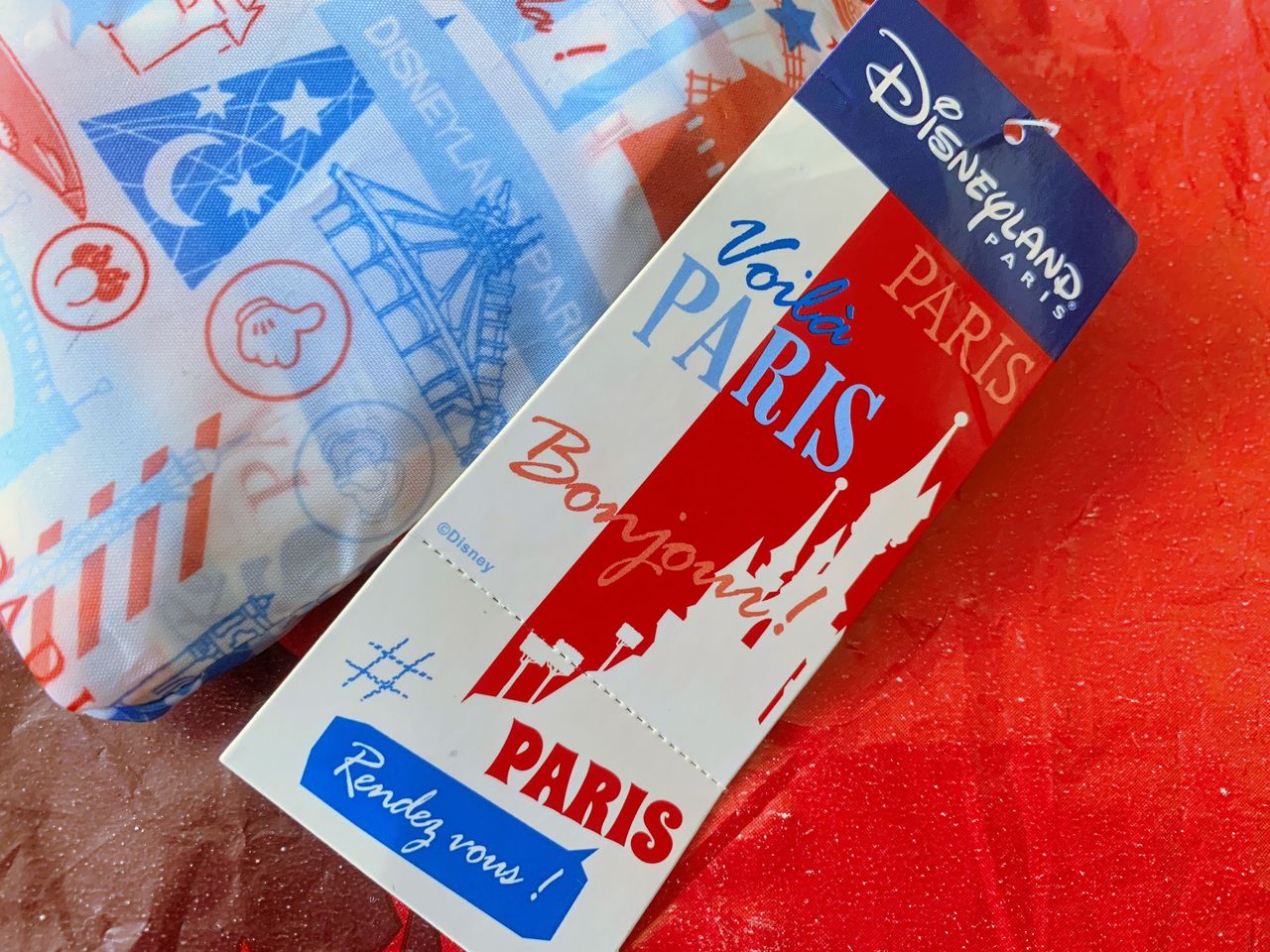 Dlp パリディズニーのお土産紹介 よく見るとdlp柄 パリ限定デザインのエコバッグ Meritrip